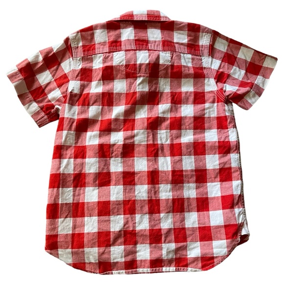 Burberry Red Gingham button down shirt size 6 - Picture 3 of 3